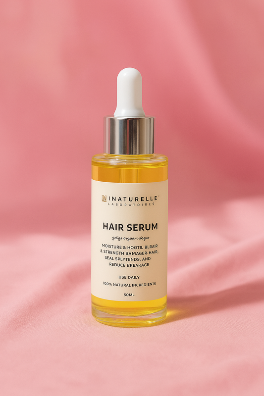 Natural Oils Hair Serum – Smoothing & Strengthening